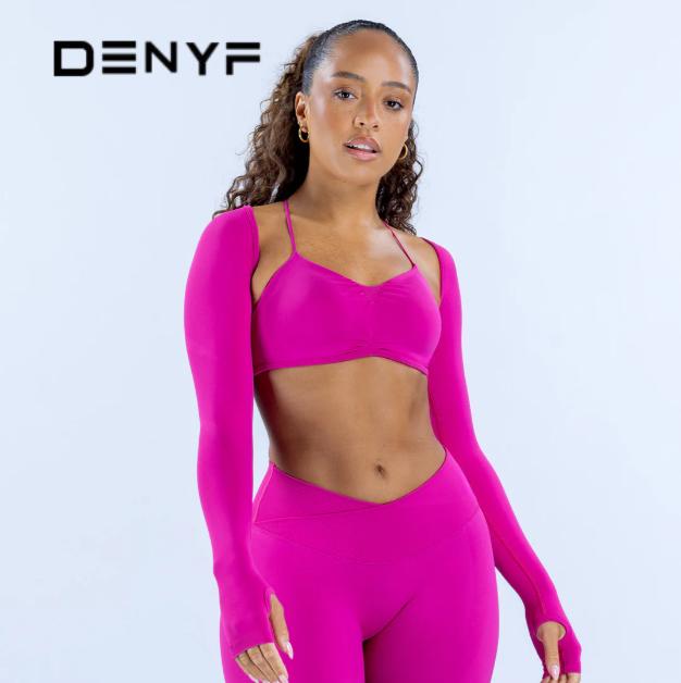 Seamless 3 Piece Activewear Set for Women, Cross Back Bra + Long Sleeve Layer + High Waist Leggings for Gym Yoga