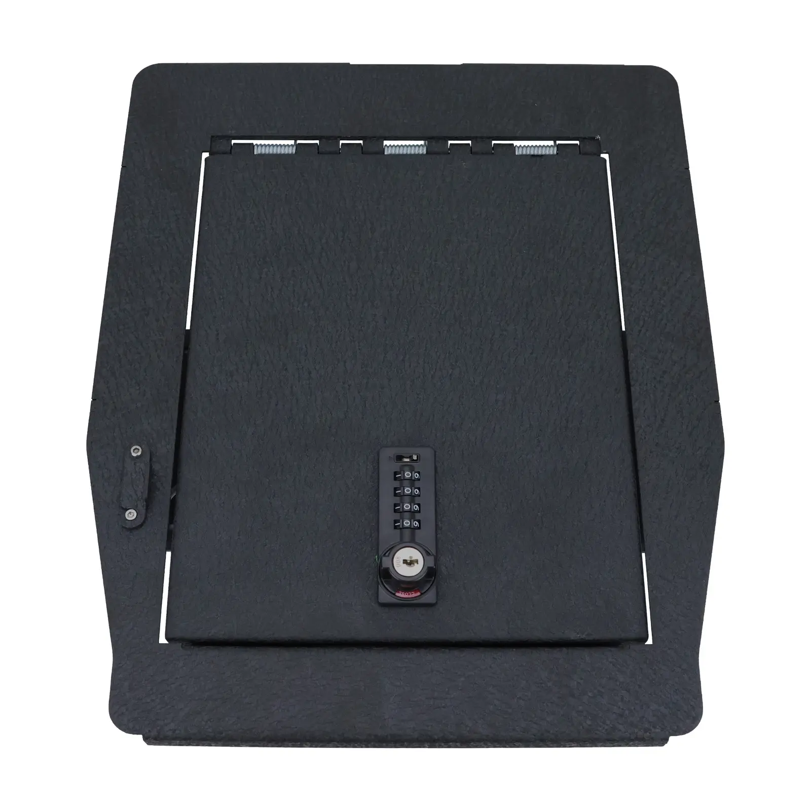 WASAI Center Console Gun Safe Compatible with Ford F150 2015-2020, 4 Digit Combination Lock with Key