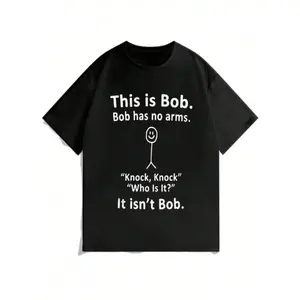 Teen Slogan Graphic T Shirt for Boys, Soft Loose Fit Round Neck Short Sleeve Casual Tee for School Days, Streetwear Style, Weekend Outfits and Daily Wear