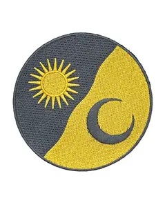 Sun & Moon Waves Patch