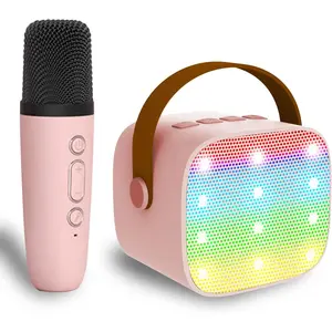 Mini Karaoke Machine for Kids & Adult, 4-12 Years Old Girls Christmas Birthday Gift, Karaoke Toys Gifts for Girls Ages 4, 5, 6, 7, 8, 9, 10, 12 +Year Old Birthday Party