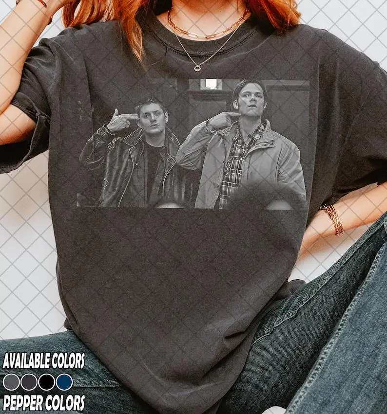 Limited Comfort Colors Supernatural Winchester Brothers Shirt, Dean and Sam Winchester Tee, Gift For Women and Man Unisex Shirt