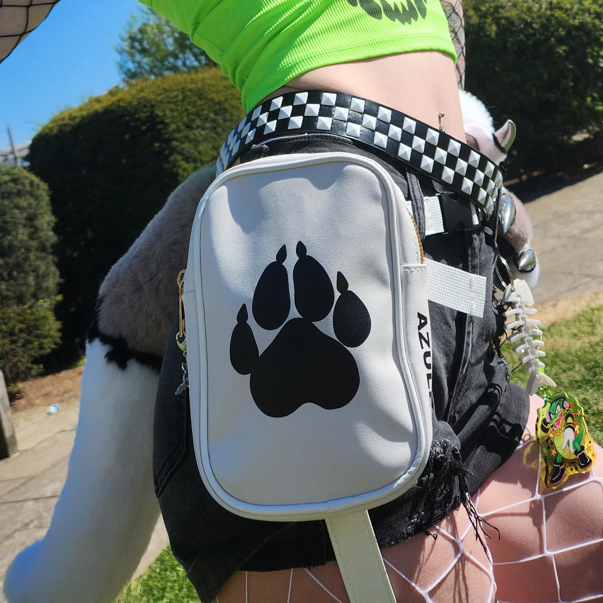 Zulee Fursuit-Friendly Furry Con Thigh Bag