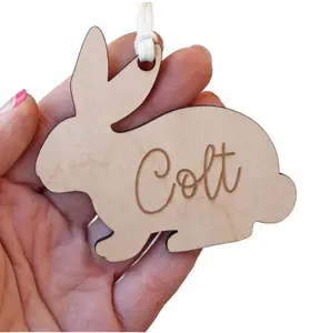 Personalized Easter basket tag