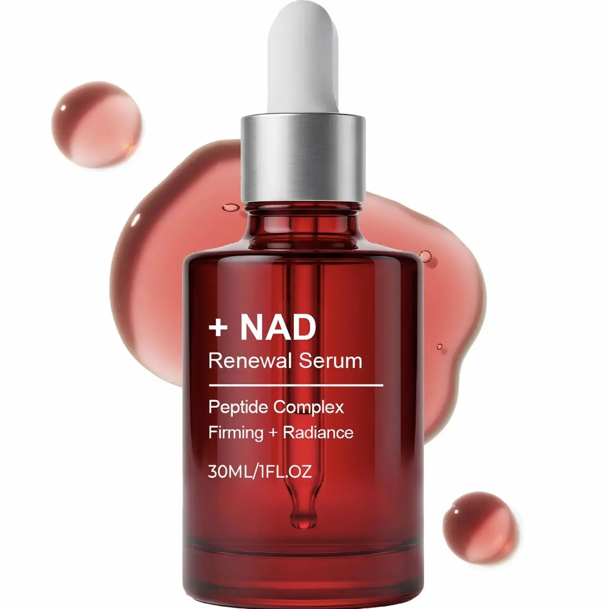 [NEW] NAD+ Firming Serum, Anti-Aging Collagen Extract, Plumping & Radiance Boosting, Targets Fine Lines, Skin Elasticity & Firmness (30ml / 1fl. oz.), Korean Skincare, K-Beauty
