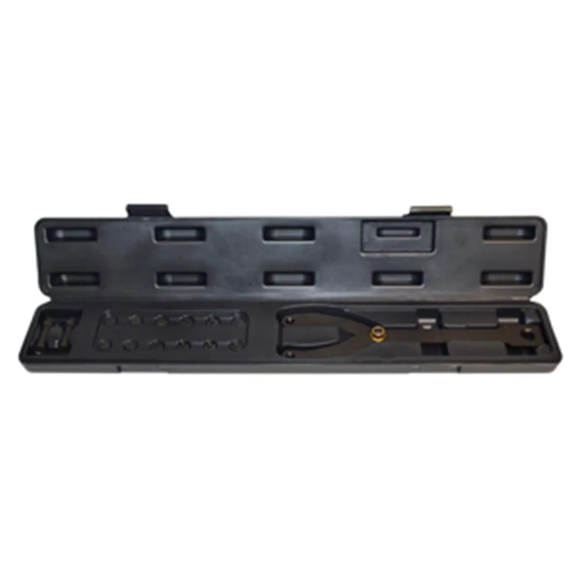 Horizon Tool Inc Adjustable Variable Spanner Wrench Set - Universal Design with Metric Pin Configurations, 1.25 in. to 5 in. Capacity, Versatile for Holes or Slots Pulleys, Slots/Hole