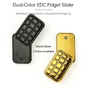 JAJOIITOY EDC Metal Fidget Slider,Adult Fidget Toy for Anxiety ADHD,Fidget Toys Adults, Gift for Men Dad Teens