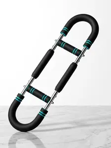 Heavy-Duty Steel Power Twister with Adjustable Resistance, U-Shaped Arm & Chest Trainer, Multi-Function Home Workout Gear for Upper Body Strength Training