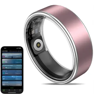 Smart Ring Fitness Tracker, Sleep Monitor Step Counter Wearable Pedometer Sports Activity Watch, Women's Android iOS Compatible Device