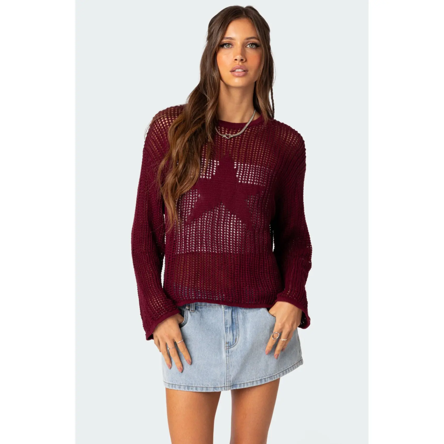 Seeing Stars Oversized Sweater