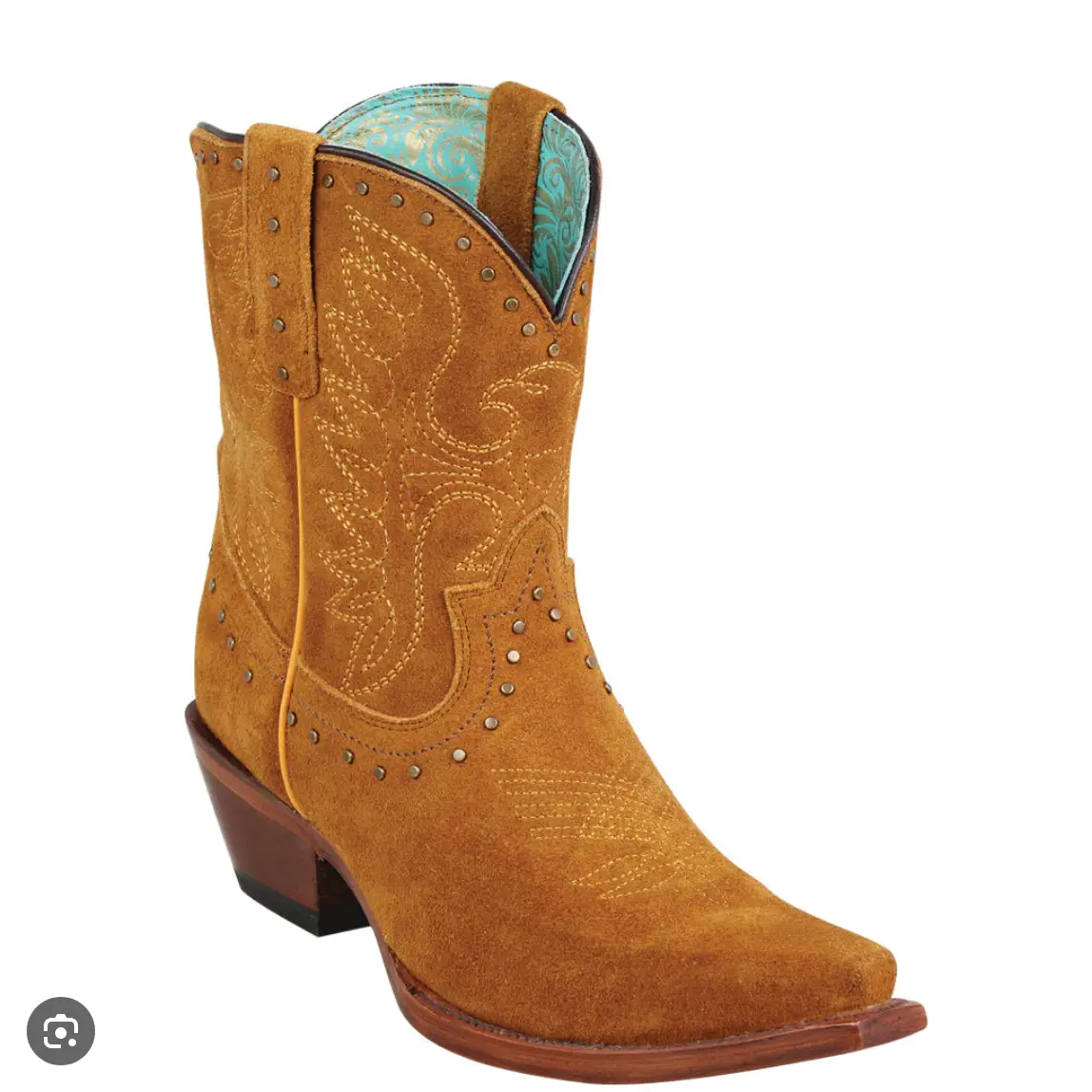 Quincy Women's Snip Toe Short Boot - Tan