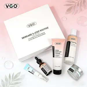 VGO Skincare Five-step Routine Daily care Repair Moisturizing lmproving skin condition- A Moisturizer Comfort Moisture Hydrating Cream Facial