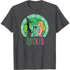 Wicked Glinda & Elphaba Sketched T-Shirt