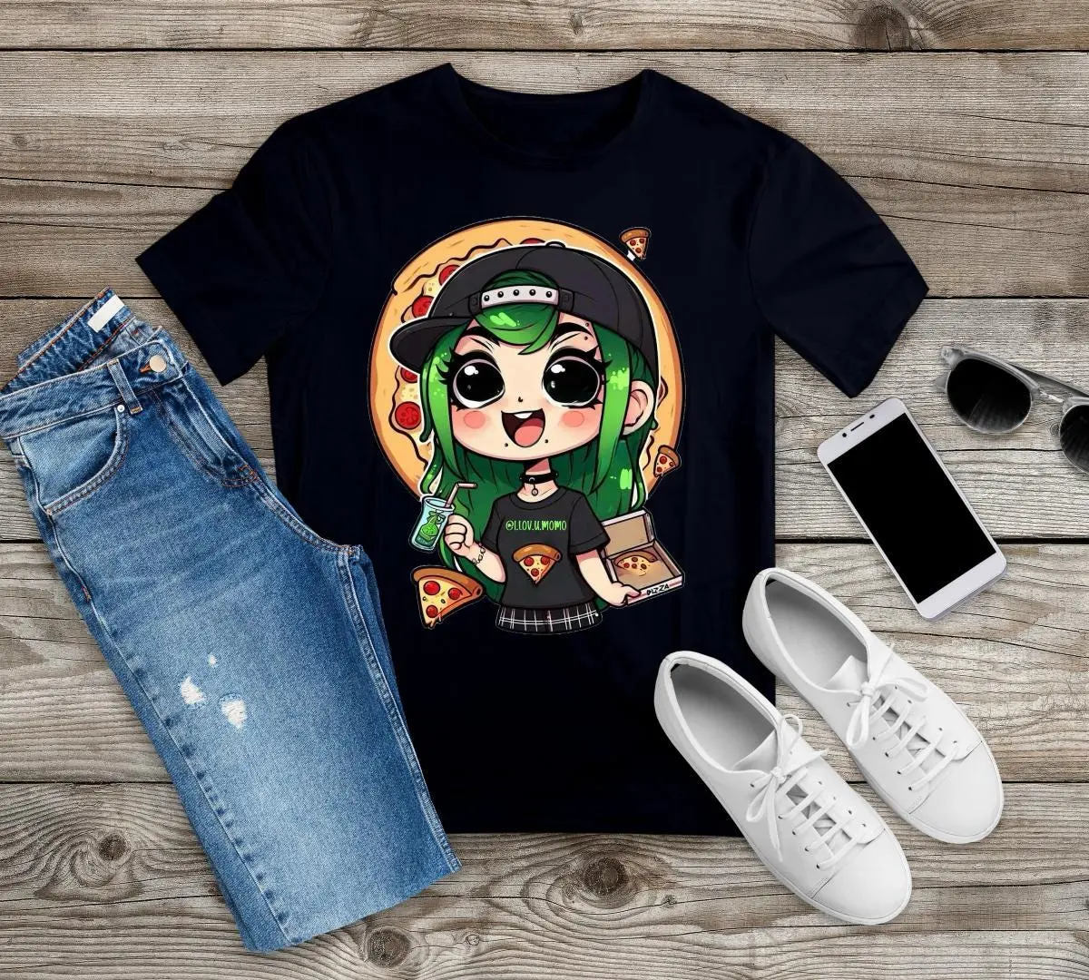 MOMO PIZZA SHIRT  Viral  Tiktok Shirt  Velarde