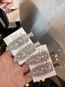 Elegant Rhinestone Hair Clip, Side Barrette for Women, Durable & Stylish Design, Perfect Gift for Her, Enhance Your Look