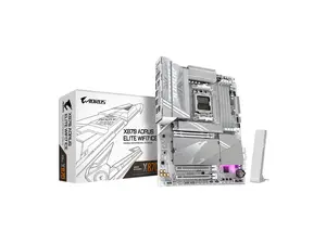 GIGABYTE X870 AORUS ELITE WIFI7 ICE AM5 LGA 1718, ATX, DDR5, 4x M.2, PCIe 5.0, USB4, Wi-Fi 7, 2.5GbE LAN, EZ-Latch, 5-Year Warranty