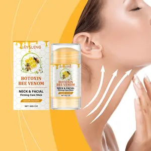 Jaysuing Bee Venom Neck Firming Care Stick, Moisturizing Nourishing Neck Skin, Smooth Beautiful Neck Cream, Skincare Essential