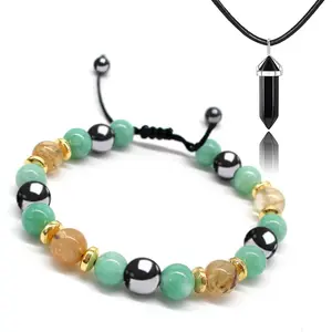 Hematite Bracelet Triple Protection Bracelet