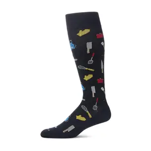 Memoi Unisex Let's Cook! Compression Socks Memoi Unisex Let's Cook! Compression Socks