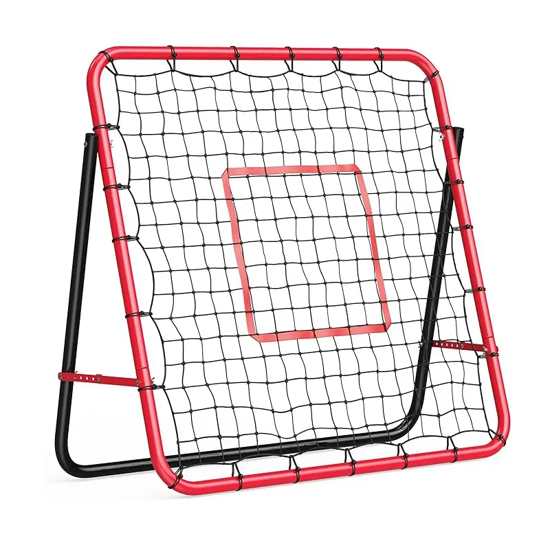 American Football Rebound Trainer - Dual Practice Surfaces, Portable, Versatile, Easy to Carry, Enhances Team Passing, Improves Shooting Skills Sports Training Equipment