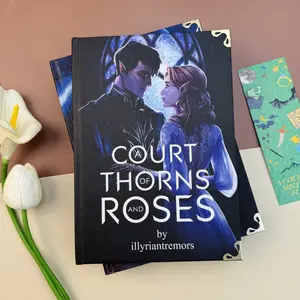 Rhysand's POV Complete 2-Book Set | Artisan Handbound Special Edition Hardcover | Signature Gold Metal Corners | Exclusive Fanfic Collector's Item
