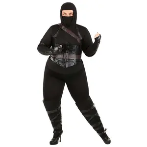 Plus Size Ninja Assassin Women's Costume