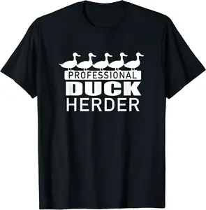 Duck Herder Pro Herding Ducks Professional T-Shirt - Brayanner Shop 44B08RZ25R6J