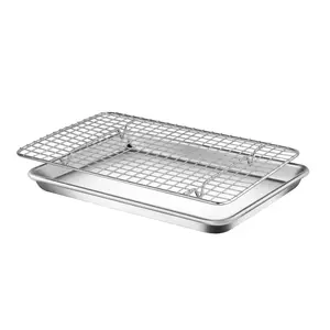 Big Baking Sheet Pan With Cooling Rack
