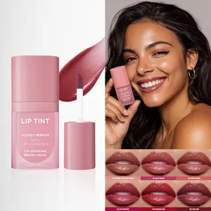 Mirror Water Lip Gloss, Long-Lasting Color Lock Lip Tint, Smudge-Proof Transfer-Resistant Lip Glaze, Hydrating Plumping Lip Stain, Easy-to-Apply High Pigment Lip Makeup, Non-Sticky Glassy Lip Oil, Daily Essential Lip Cosmetics, Multiple Shades Available