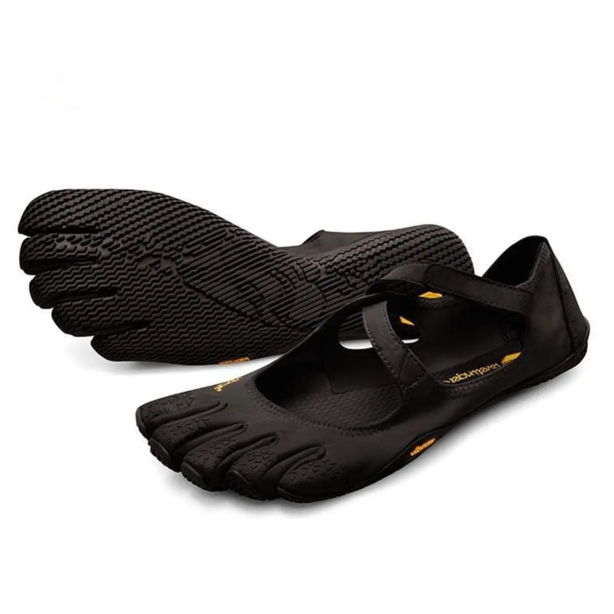 Vibram V-Soul FiveFingers Split Toe Minimalist Barefoot Shoes, Yoga Pilates Indoor Fitness Dance Shoes for Women