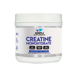 Pure Creatine Monohydrate Powder 5g Per Serving | Creatine Powder 500g for Men and Women | Unflavored Creatine Nutritional Supplement for Muscle Building & Recovery | Non-GMO & Vegan-Friendly