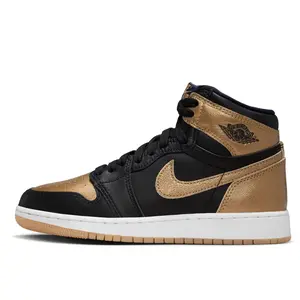 Jordan 1 Retro High OG Black/Metallic Gold-Sail (FD1437 071)