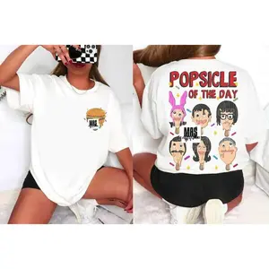 Bobs burgers popsicle of the day tshirt bob Linda gene tina Louise belcher