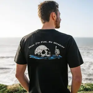Funny Sarcastic Quote Graphic Shirt | Dark Humor Statement Tee for Men & Women