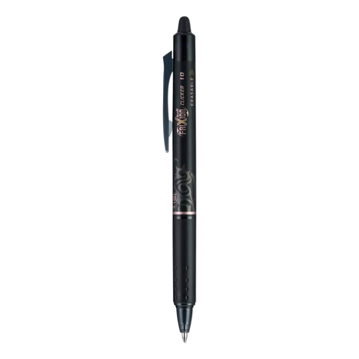 Pilot PIL11384 FriXion Clicker Erasable Retractable Gel Pens - 1.0 mm Tip, Black Ink, Ideal for Editors for Rewrite, Creating Lists, Proofing, Scheduling Tasks