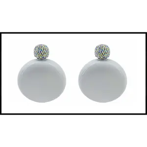 5 oz Sublimation Flask with Rhinestone lid