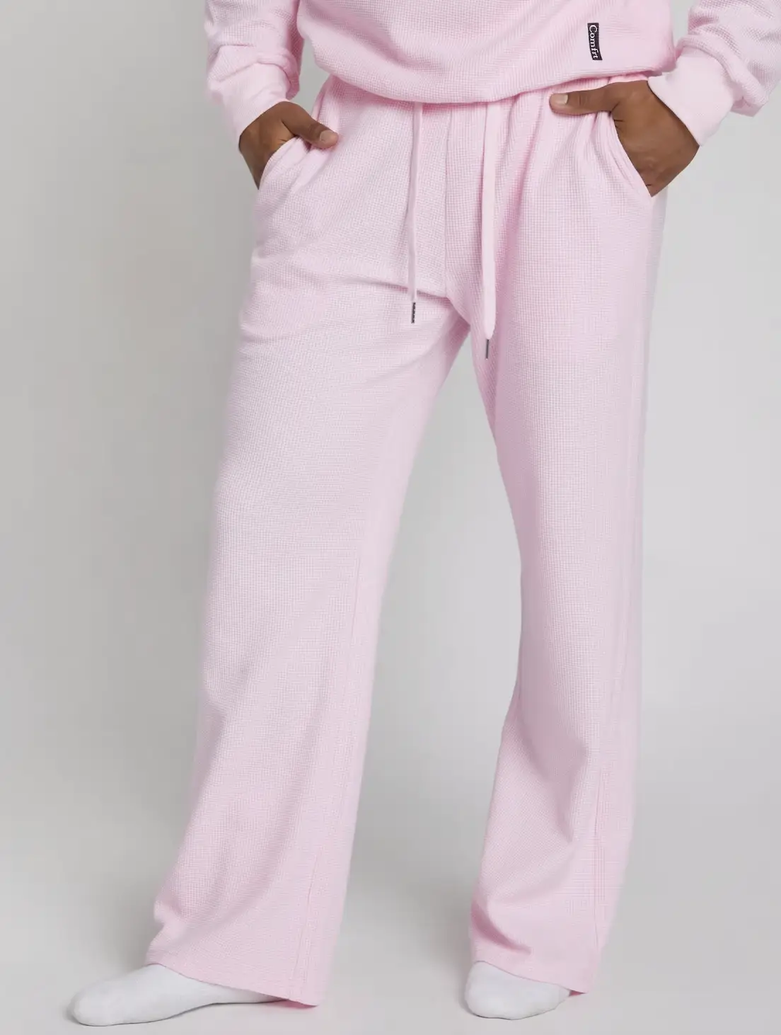 Comfrt | Waffle Lounge Relaxed Sweatpants