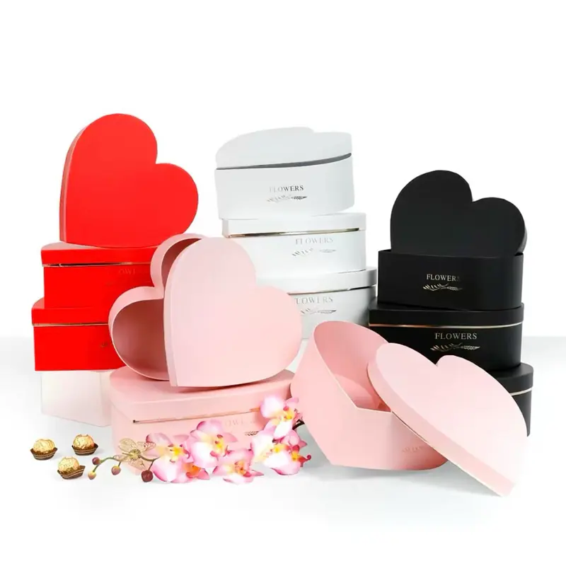 Hear shaped Flower/Gift Boxes