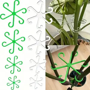 4pcs, Plastic stem support clamp, durable grape support retaining clamp, multi-functional aesthetic garden fence for stem tubes, Garden Supplies, Climbing Plants Outdoor