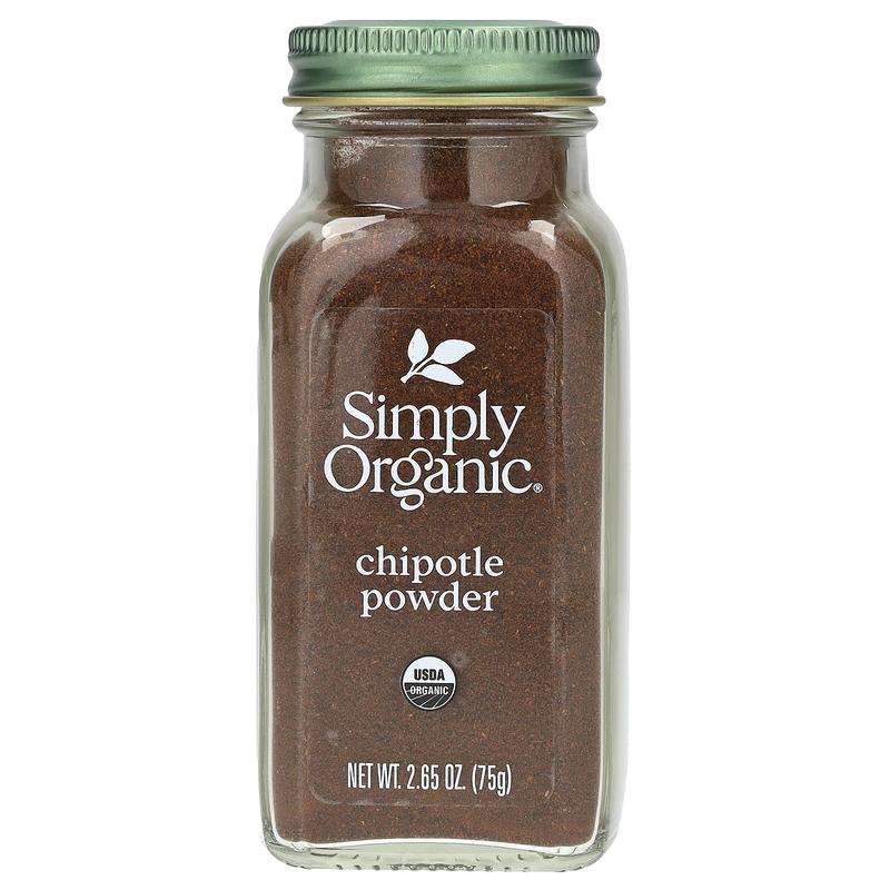 Simply Organic Organic Chipotle Powder, 2.65 oz (75 g)