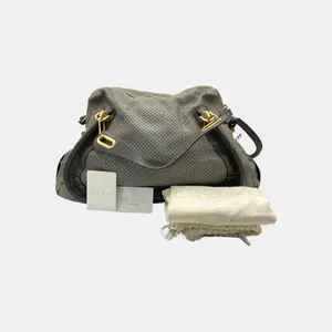 Pre-owned Chloé LEATHER Crossbody Bags Paraty vegan handbag D7846