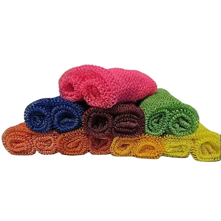 African Net Sponge, Exfoliating Bath Loofah Scrubber for Deep Skin Cleansing (Beauty & Personal Care Bath Accessory)