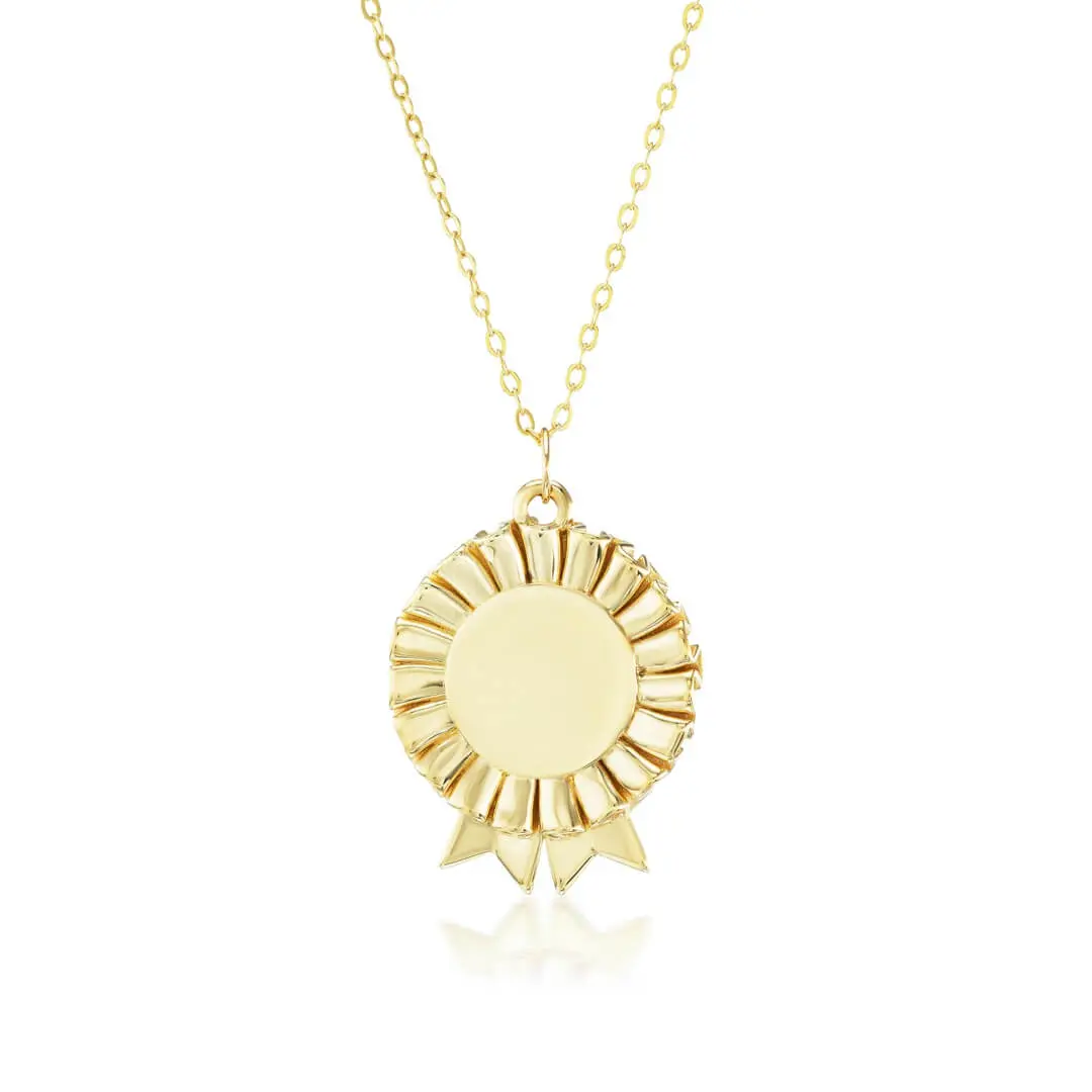 Nano Gold Ribbon Pendant