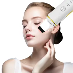 Household Facial Pore Cleaner Skin Spatula Cleaner Electric Pore Cleaner Hand-Held Equipment Light Beige Polishing Tools for Facial Care Users