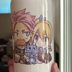 Natsu and Lucy cup(white)