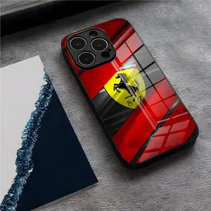 Luxury Ferrari Sports Car   Phone Case for iPhone 17 Pro Max 15 Pro 16 14 Plus 12 13 Mini 11 Pro Shockproof Glass cover