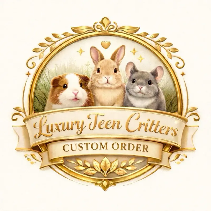 LuxuryTeenCritters Small Animal Habitat - Personalized Custom Order, Custom Sizing, Adjustable Quantity & more - Contact First for Confirmation (Pet Supplies)