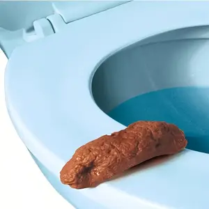 Realistic Floating Fake Poop Toy, Funny Prank Gift for Adults & Teens, Perfect for Parties, April Fools' Day & Halloween, Watertoy