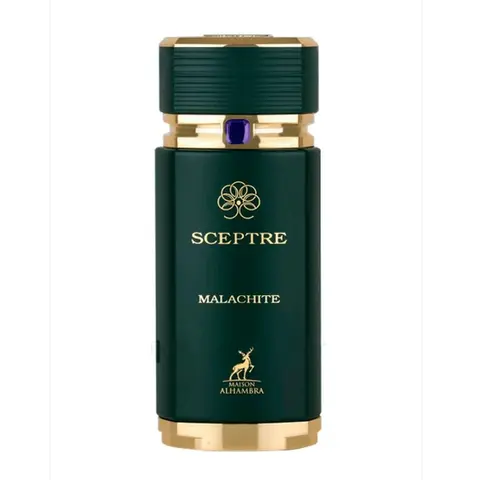 MAISON ALHAMBRA Sceptre Malachite Unisex Eau de Parfum (Edp) Spray Bottle - 3.4 fl oz/30ml, Alcohol Base, Contains Alcohol, Aromatic Woody-Spicy-Earthy Fragrance, Lavender Moss, Musk, Regular Edition, Fresh Scent, Unisex Wear