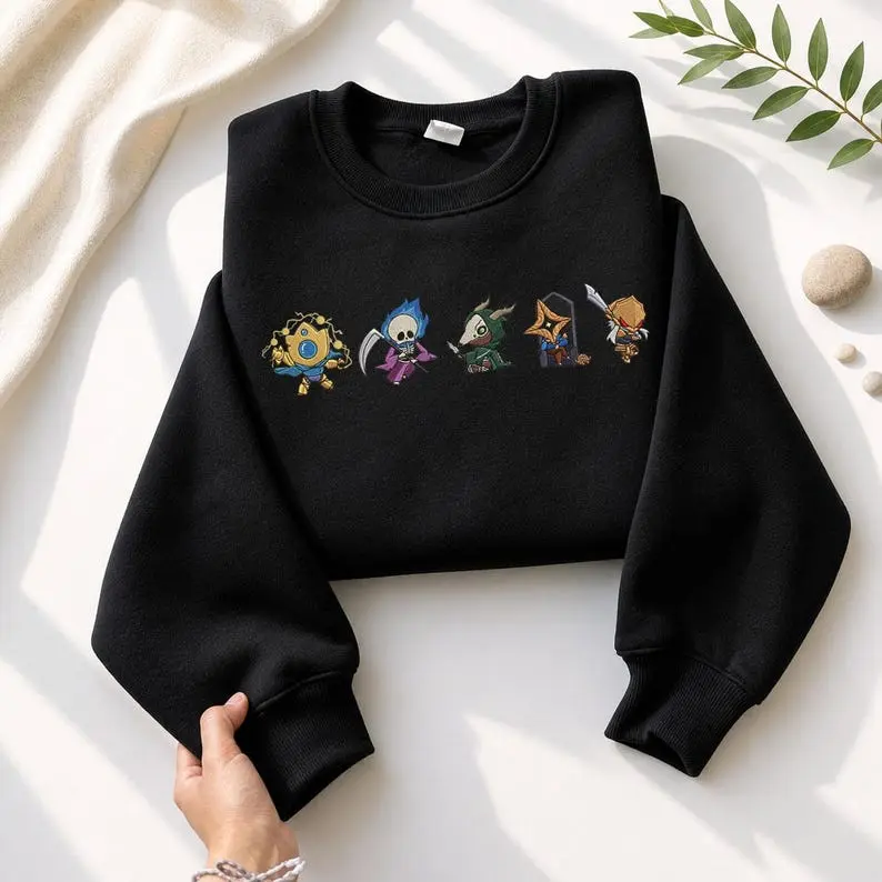 Slay the Spire 2 Embroidered Sweatshirt And Hoodie, Roguelike Game Shirt, Indie Game Graphic Tee